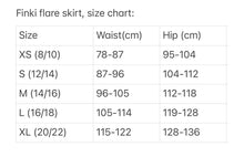 Load image into Gallery viewer, Summer Flare Skirt - Flying High - Size XS