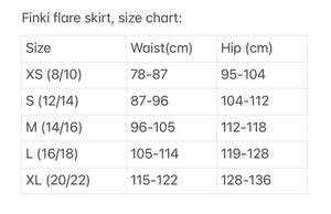 Summer Flare Skirt - Flying High - Size XS