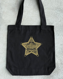 Screen printed tote bag - Sheriff